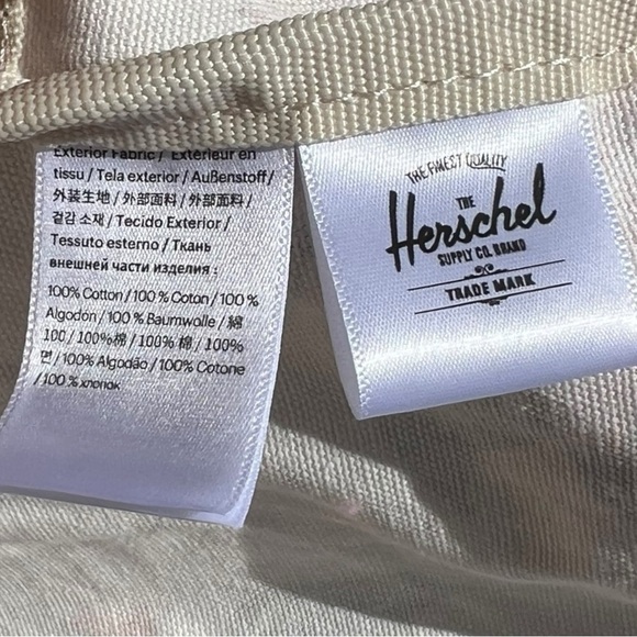 🌻NEW Hershel Vintage Rose Washed Cotton Fabric Daypack Backpack - Picture 10 of 10